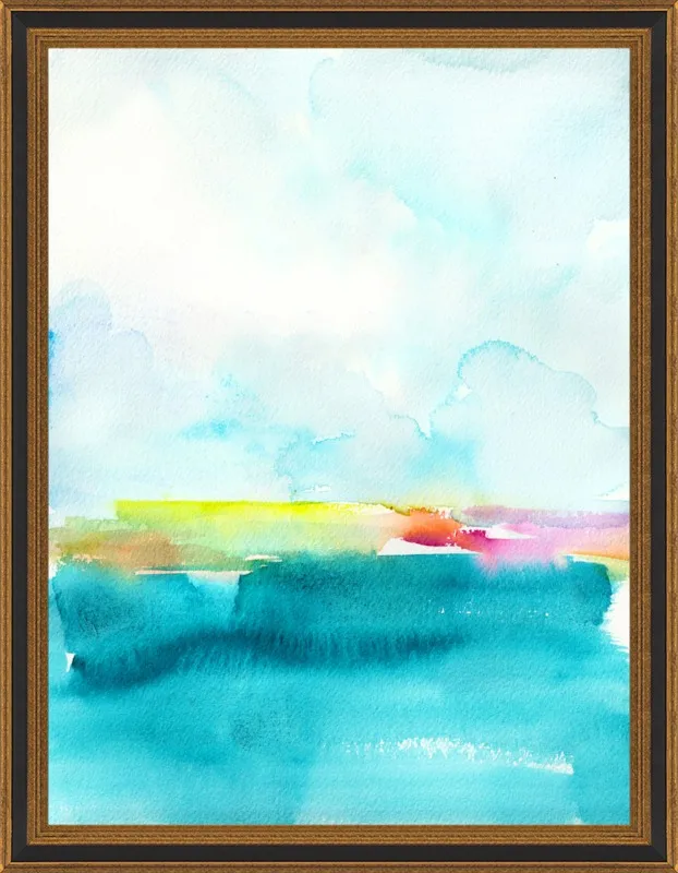 Oceanscape II by Christine Lindstrom for Artfully Walls