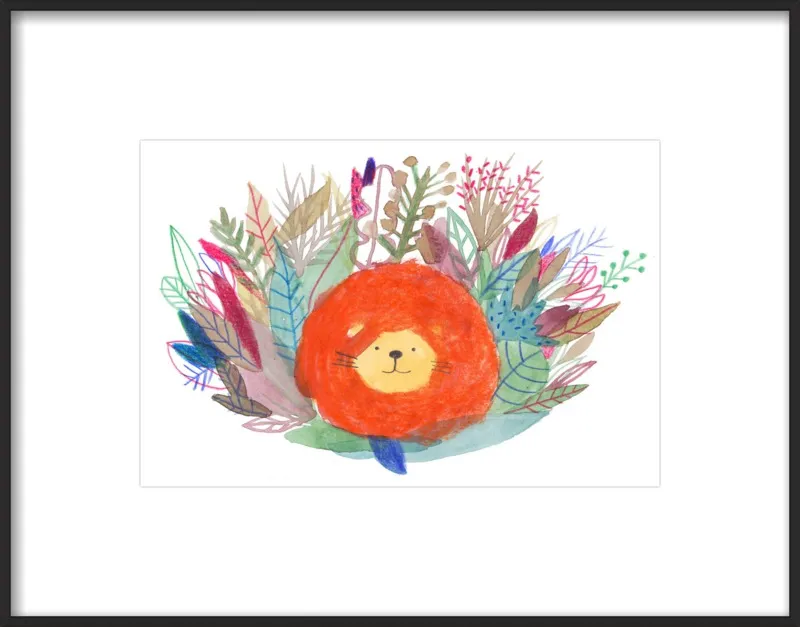 Lion by Marion Barraud for Artfully Walls