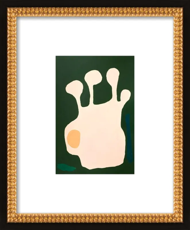 Nectarine Vase, abstraction 11 by Neicy Frey by Neicy Frey for Artfully Walls