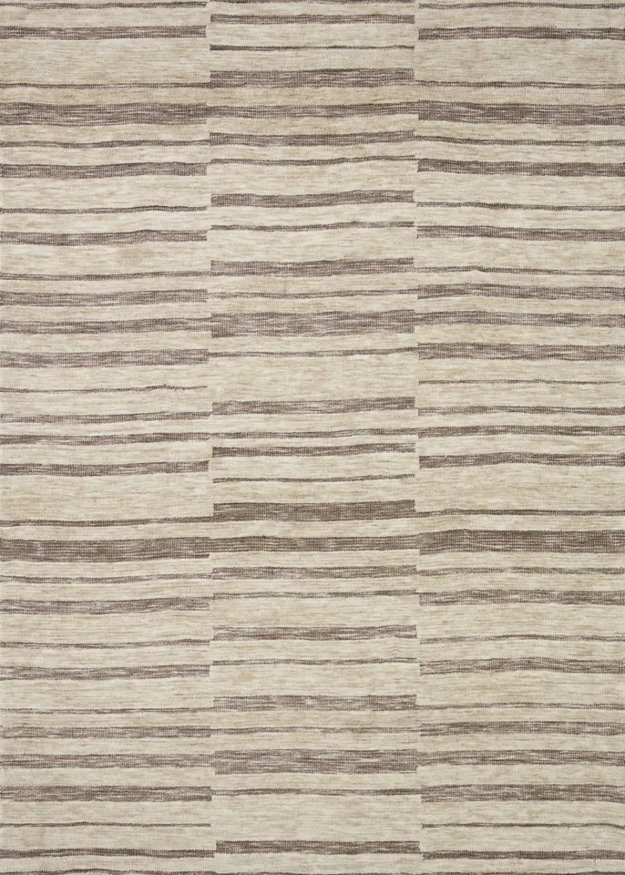 Loloi Neda Natural / Taupe 2'-3" x 3'-9"