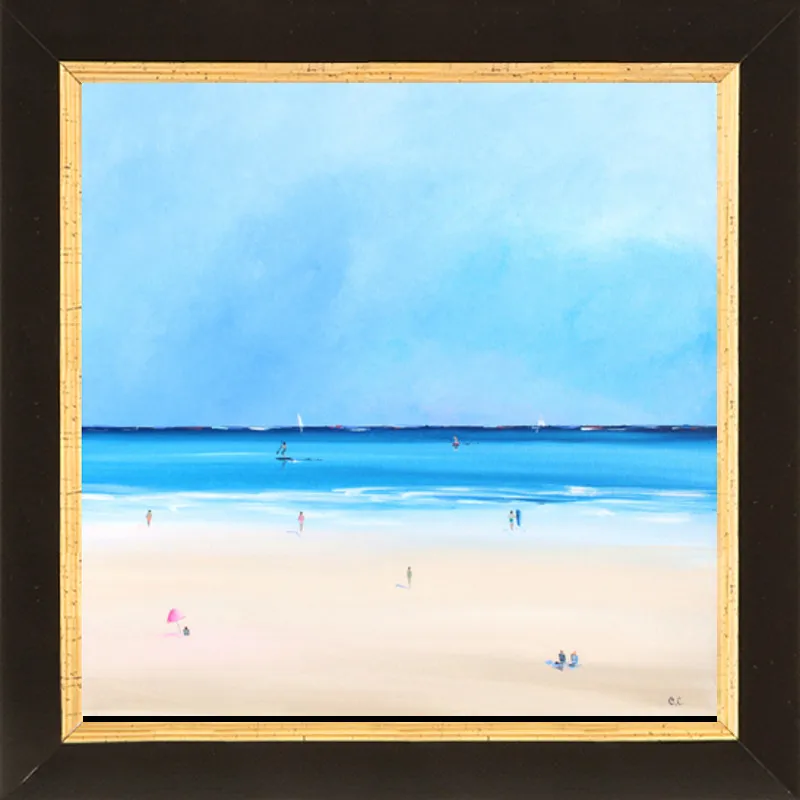 Smooth Ocean Sale by Caroline Chriss  for Artfully Walls