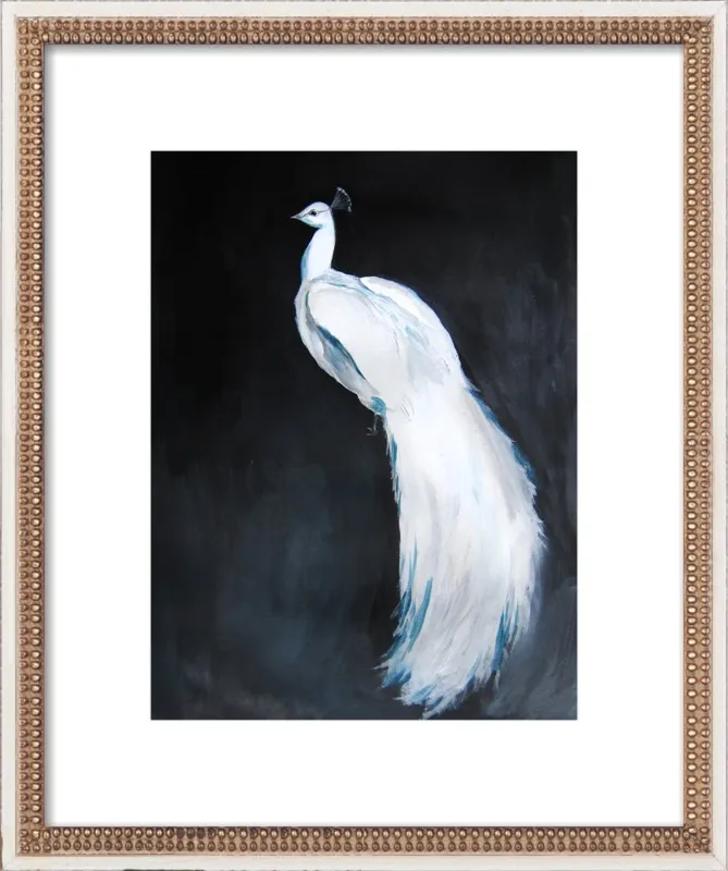 White Peacock II by Christine Lindstrom for Artfully Walls