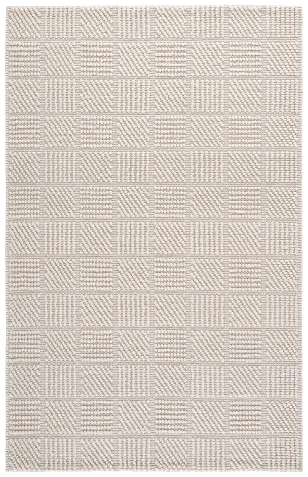 Safavieh Couture Natura Collection Hand Woven Area Rug, Ivory, 9' x 12'