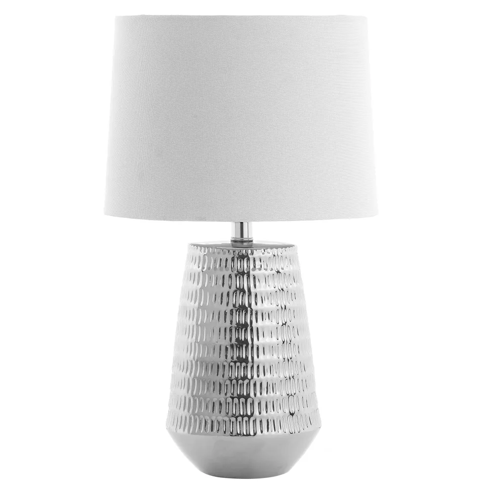 Stark Table Lamp - Plated Silver