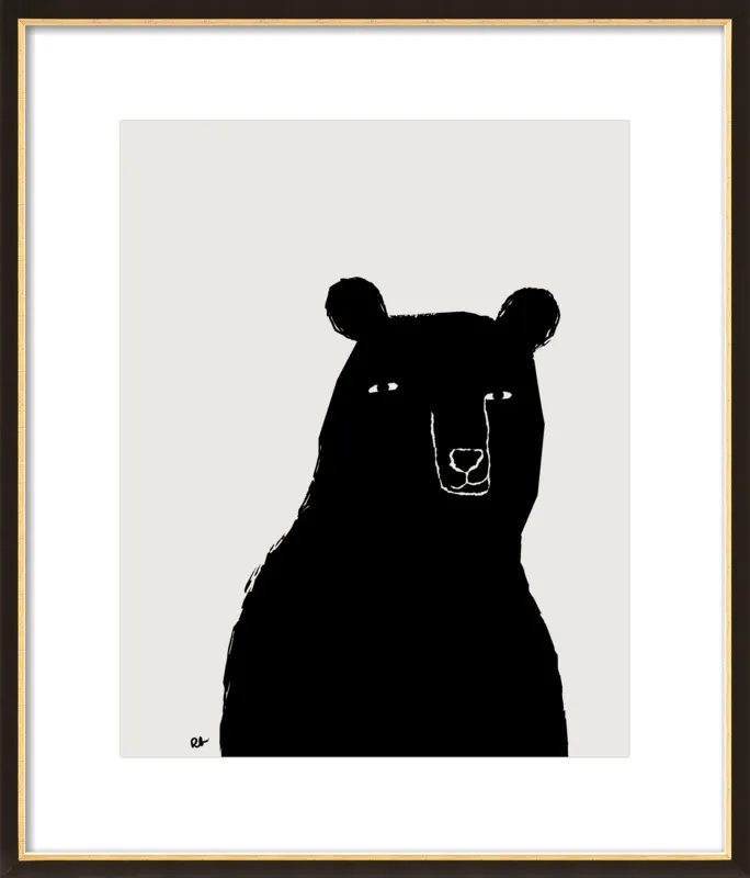 Benson the Bear by Rob Blackard for Artfully Walls