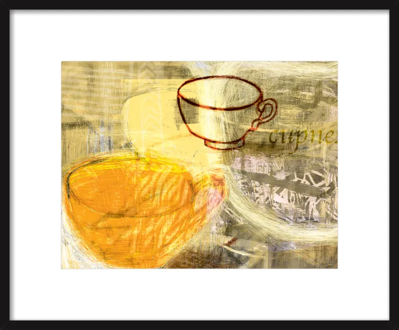 Still Life with Cups by Carmel Kushnir for Artfully Walls
