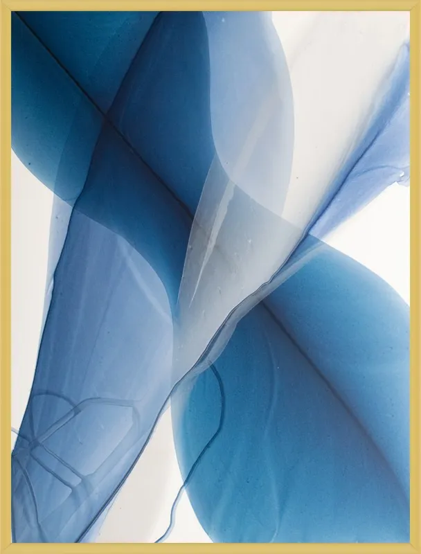 Movement Study in Caribbean Blue by Marina Dunbar  for Artfully Walls