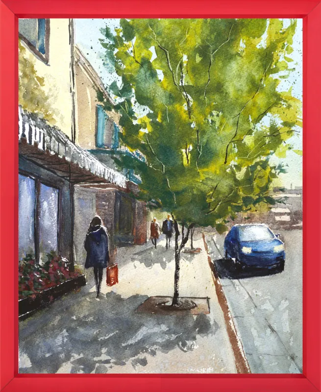 Shops in Laguna by Lauren Dusing for Artfully Walls