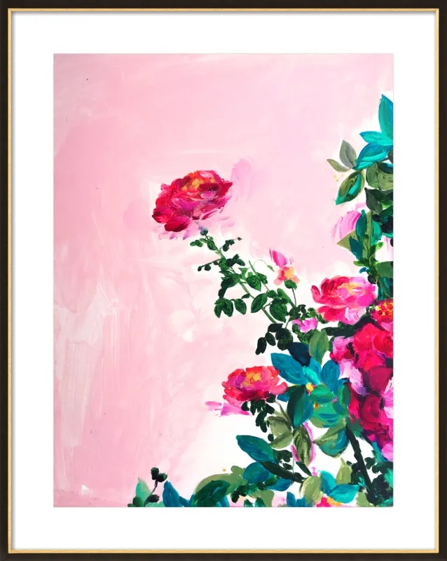 Rose Garden I by Christine Lindstrom for Artfully Walls
