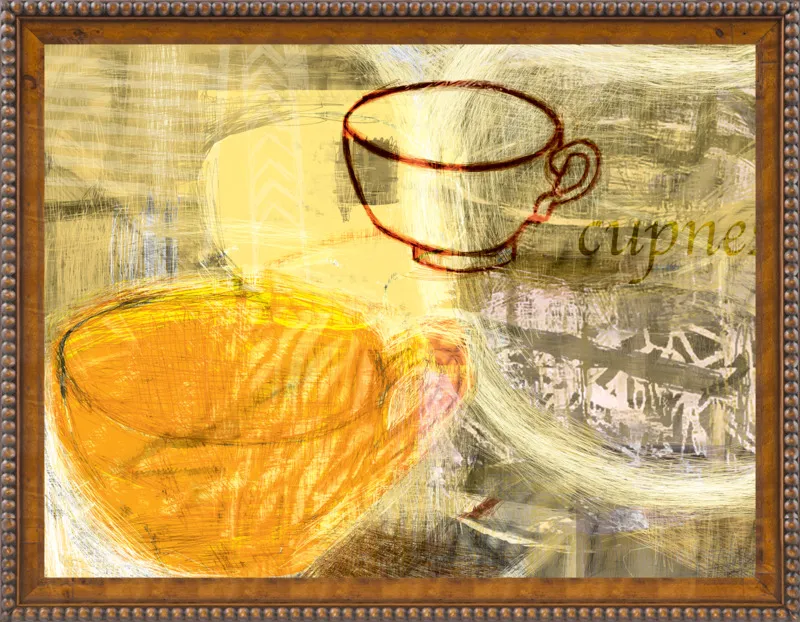 Still Life with Cups by Carmel Kushnir for Artfully Walls