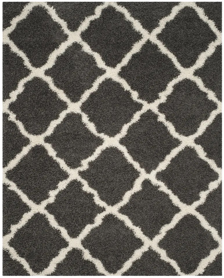 Arlo Home Woven Area Rug, SGD257A, Dark Grey/Ivory,  8' X 10'