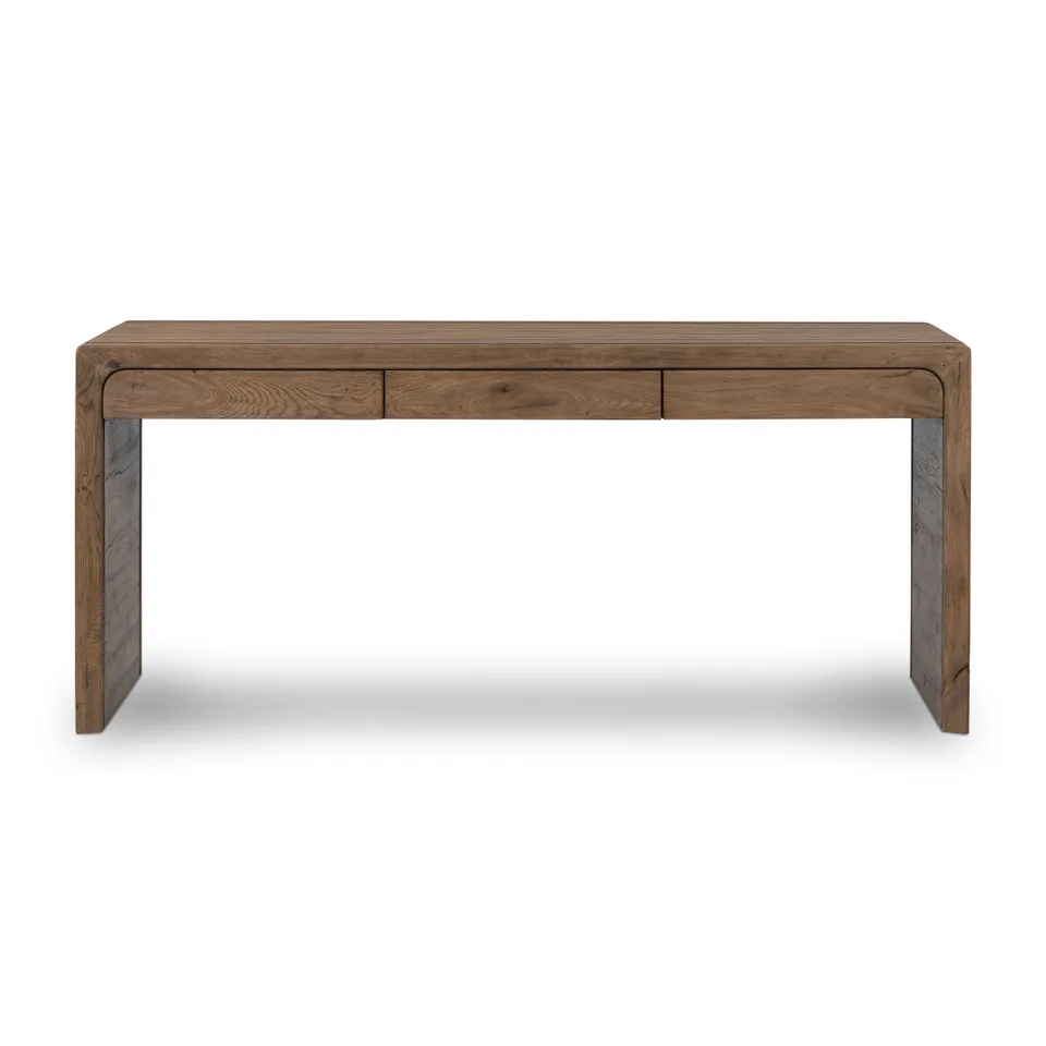 Henry Desk-Rustic Grey Veneer