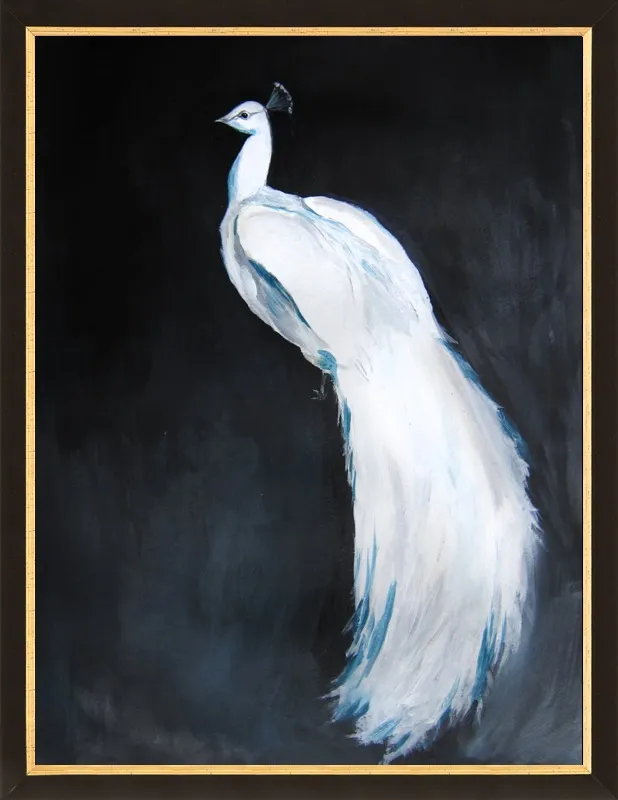 White Peacock II by Christine Lindstrom for Artfully Walls
