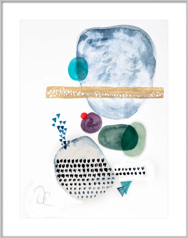 Under the sea by Victoria Gonzalez for Artfully Walls