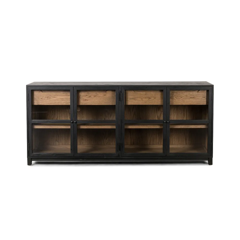 Millie Large Sideboard - Drifted Oak Solid