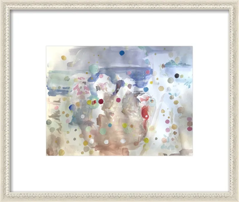 Beach scene (from memory)  by Hannah Dean for Artfully Walls
