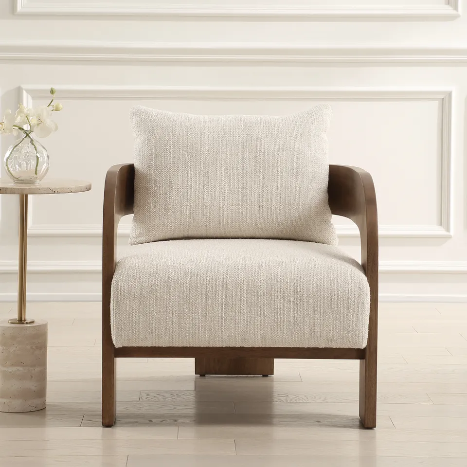 Rowan Ivory Accent Chair