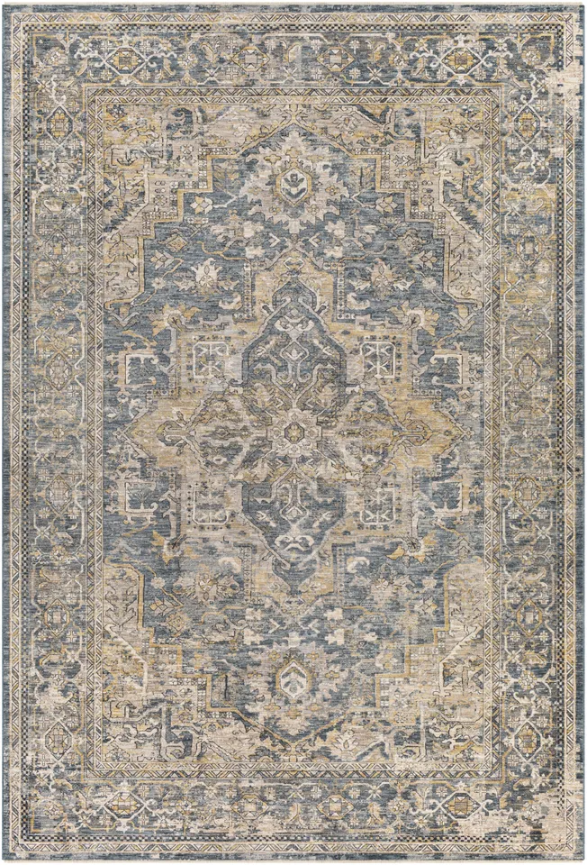 Aspendos Beige Indoor 12' x 15' Machine Woven Rug