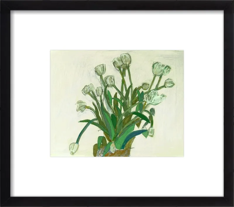 viridiflora tulip by Liz Innvar for Artfully Walls