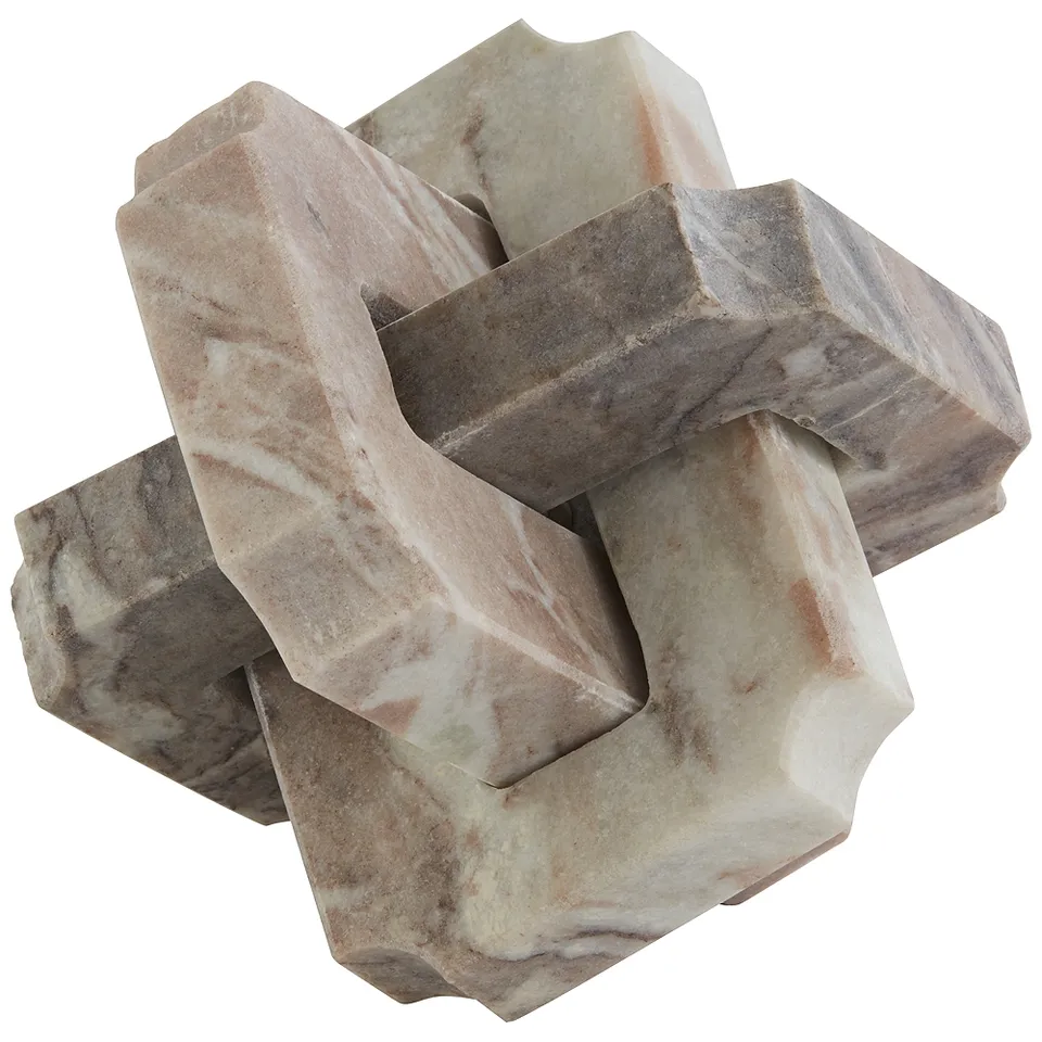 Possini Euro Charade 6 1/4" High Contempo Marble Decorative Sculpture