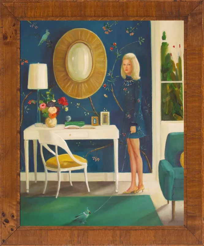 The Invisible Nature of Tansy Fairchild by Janet Hill for Artfully Walls