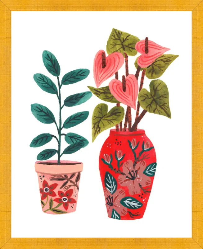Planter by Ploypisut for Artfully Walls