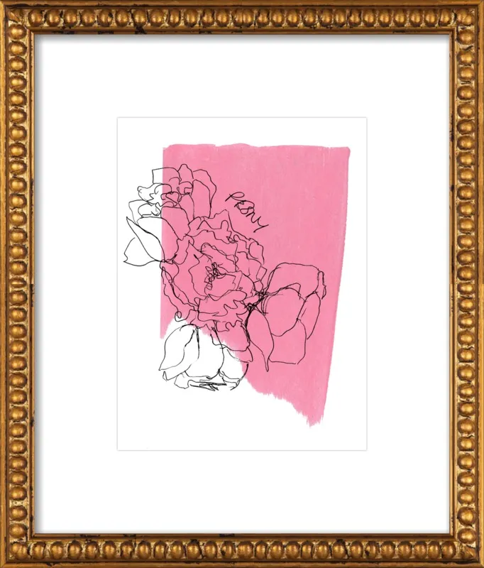 Peony by Polly Mann for Artfully Walls