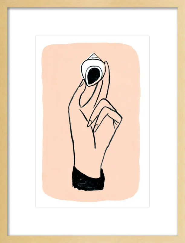 My Hand is My Face by Michael Doyle - Apartment On Belmont for Artfully Walls