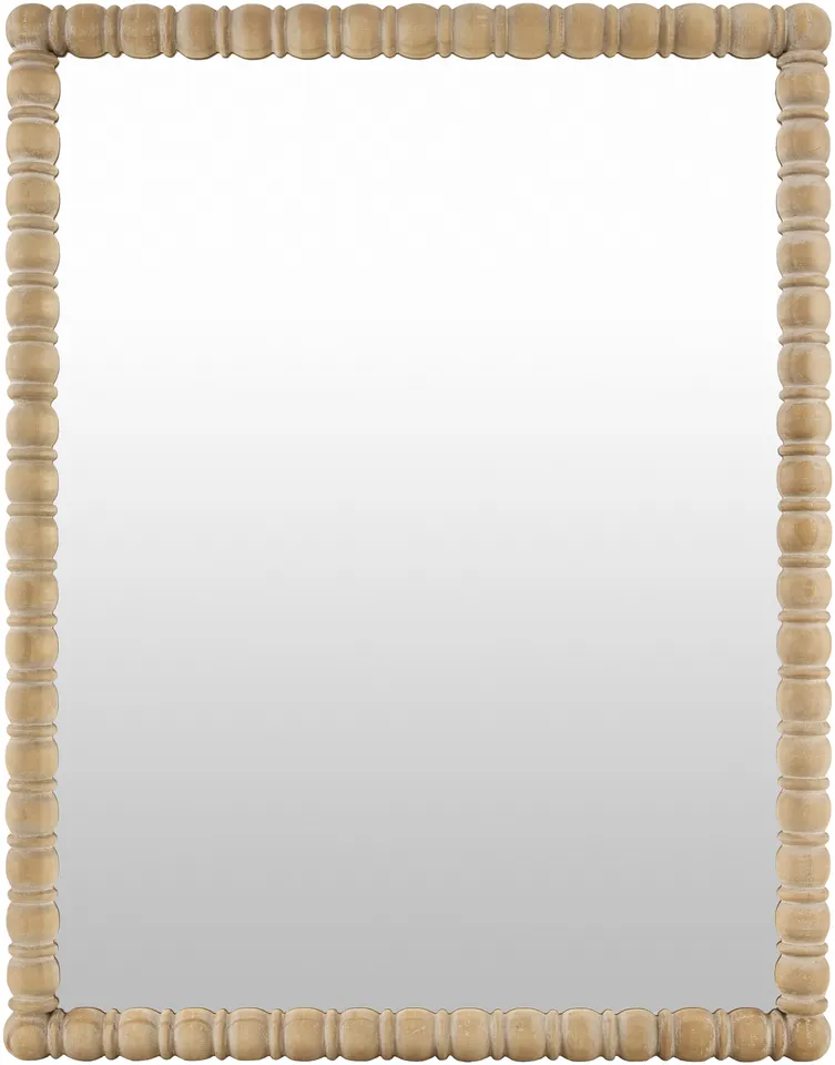 Karling Blair Brown 37"H x 24"W x 2"D Accent Mirror