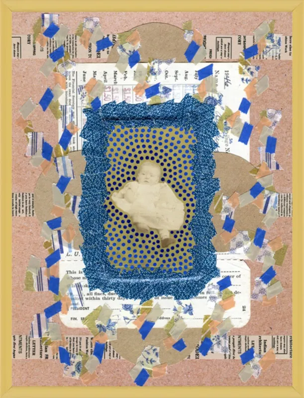 Blue awakening by Naomi Vona for Artfully Walls