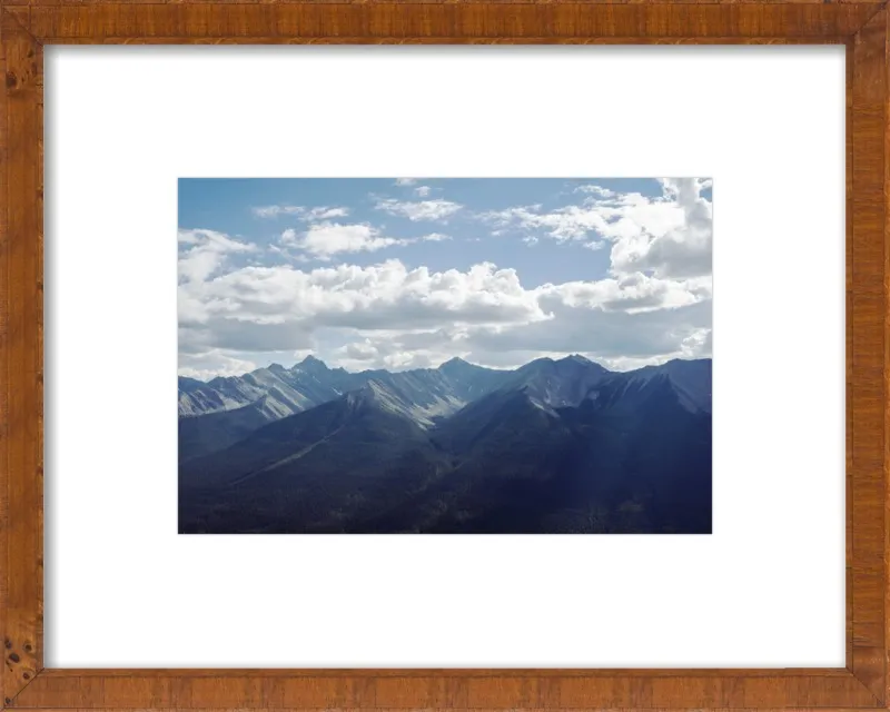 Sulphur Mountain, Banff by Tracy Zhang for Artfully Walls