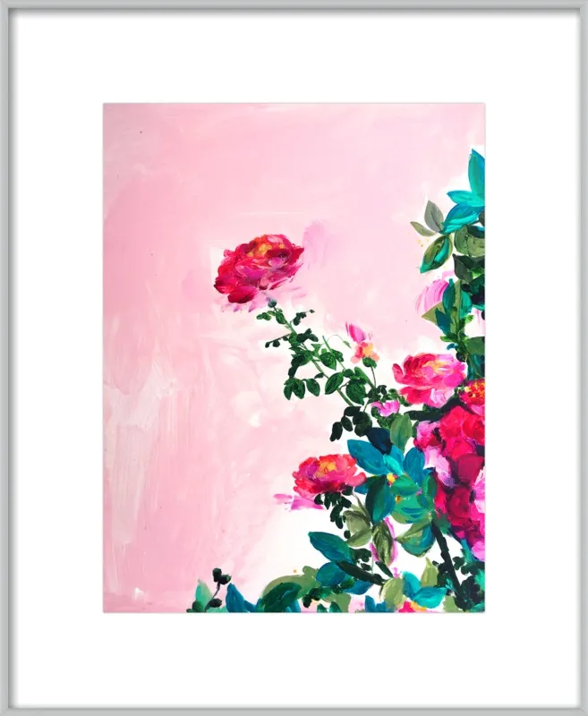 Rose Garden I by Christine Lindstrom for Artfully Walls