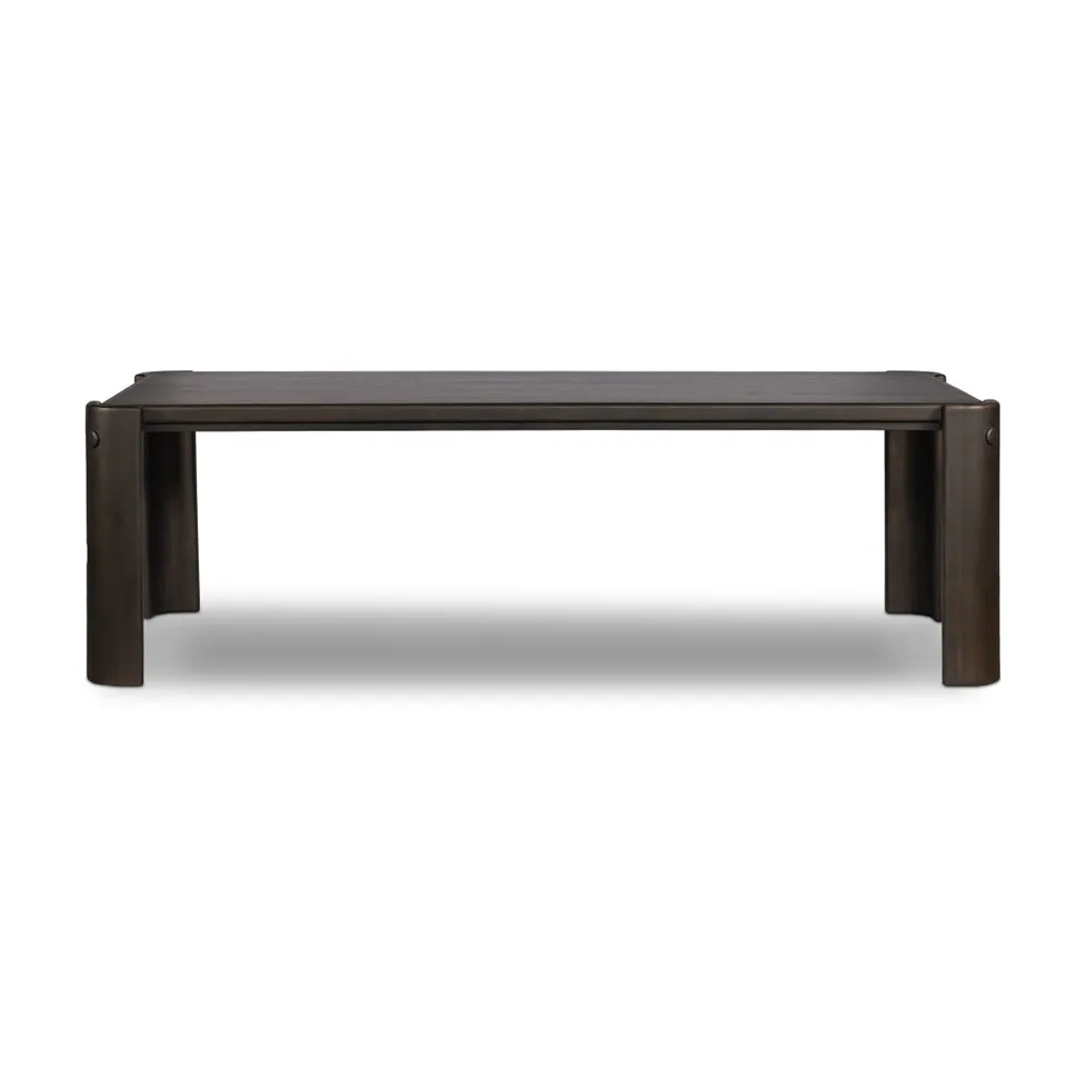 Sono Dining Table-98" - Espresso Mango Veneer