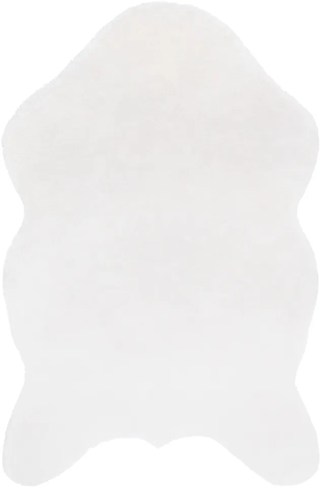 Arctic White Indoor 2' x 2'11" Machine Woven Rug