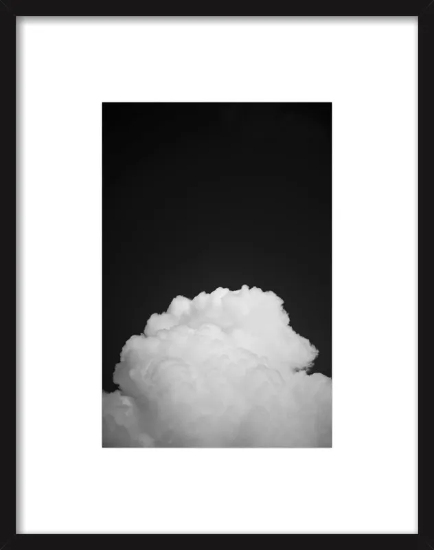 Black Clouds II by Tal Paz-Fridman for Artfully Walls
