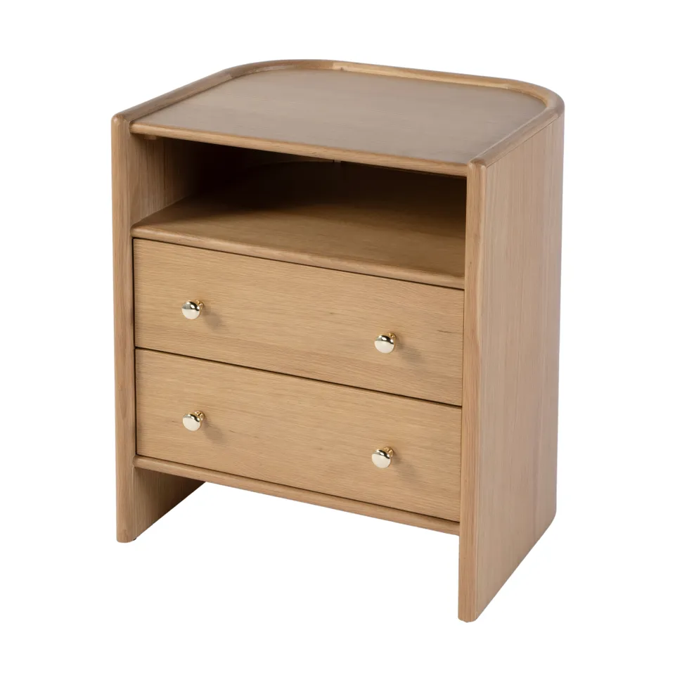 Colin Natural Oak Nightstand