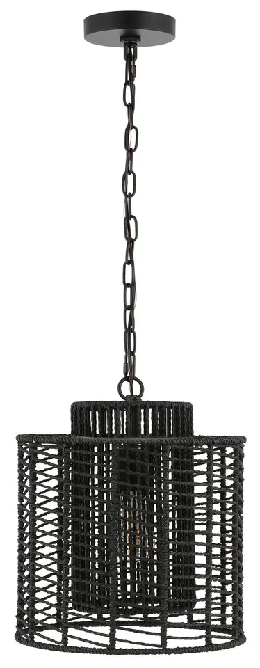 Ryoa 12.25" Pendant - Black