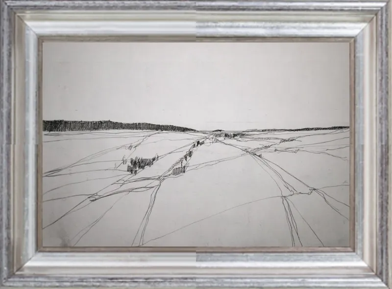 PAISAJE IDEAL 120 by Michael Lentz for Artfully Walls