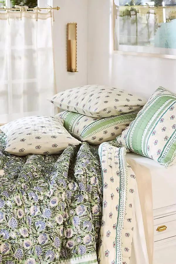 100% Cotton Voile Printed Quilt Collection