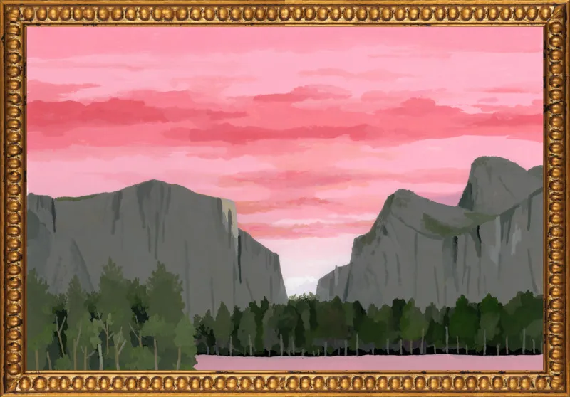 Dawn of Yosemite Park by Hiroyuki Izutsu for Artfully Walls