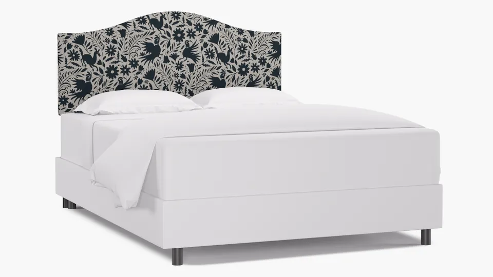 Camelback Headboard, Ink Frida, Queen