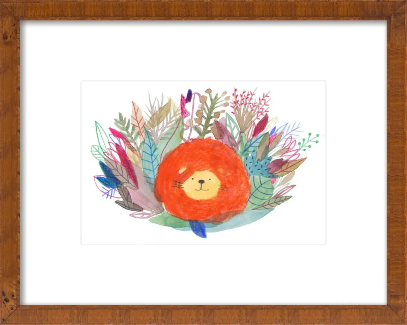 Lion by Marion Barraud for Artfully Walls