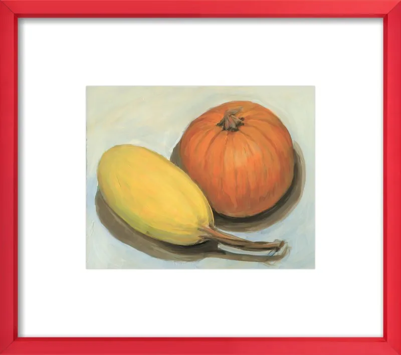 Pumpkin and Squash by Carrie Arnold for Artfully Walls