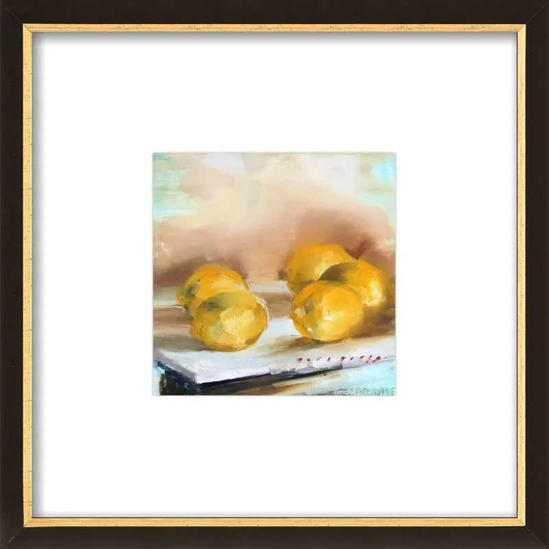 "Lemons" by Georgesse Gomez for Artfully Walls