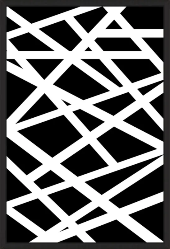 Criss Cross by Emine Ortega for Artfully Walls