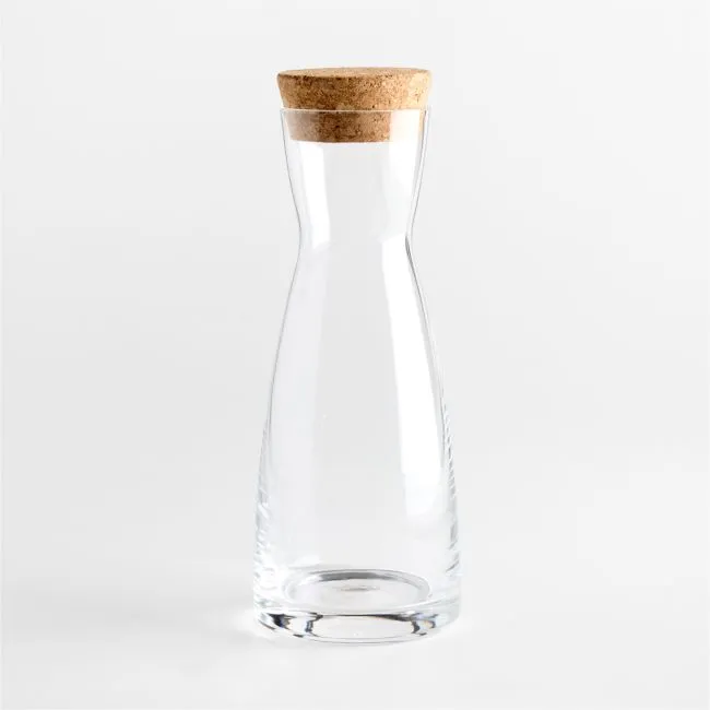 18.5-oz. Glass Carafe with Cork Lid