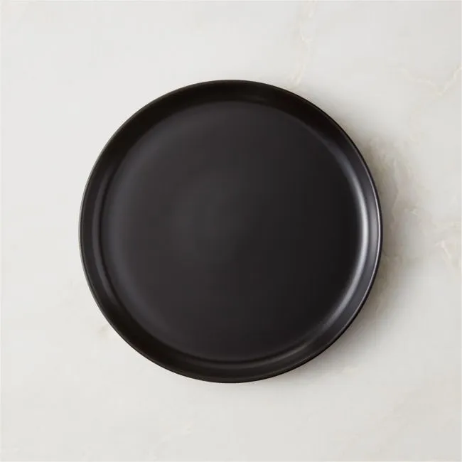 Mori Matte Black Salad Plate