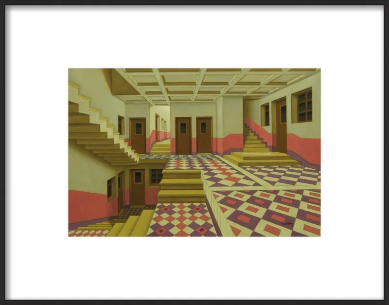 Interior 4 by Yacov Gabay for Artfully Walls