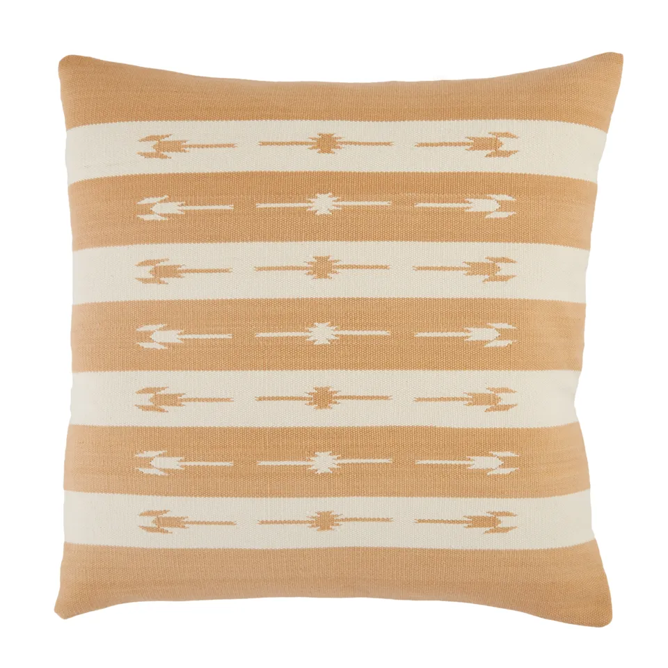 Design (US) Light Tan Cream 22"X22" Pillow