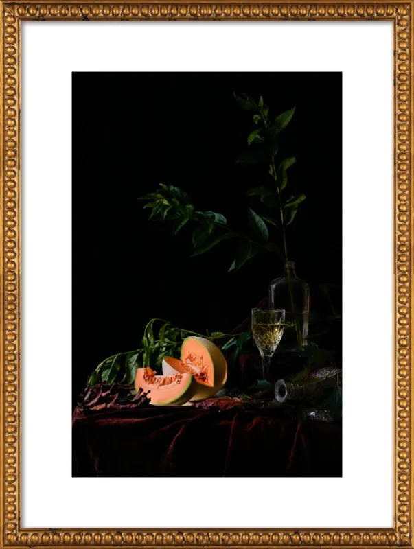 Cantaloupe by Dustin Halleck for Artfully Walls